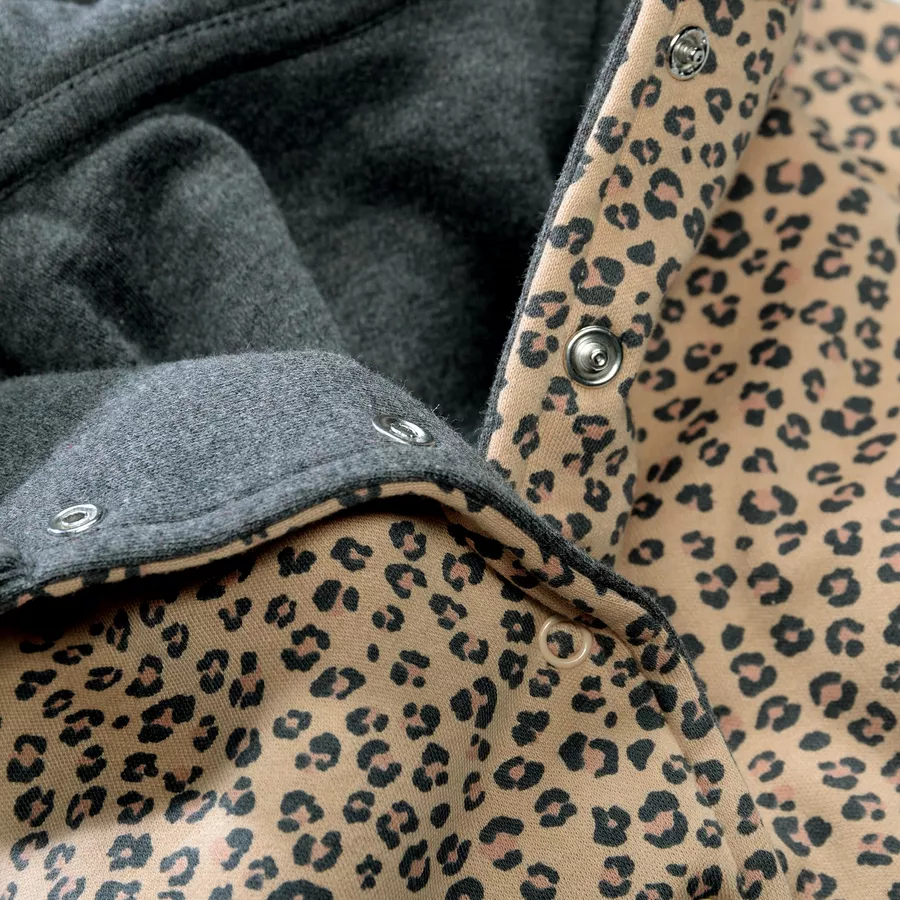 Staccato Overall wattiert soft camel gemustert