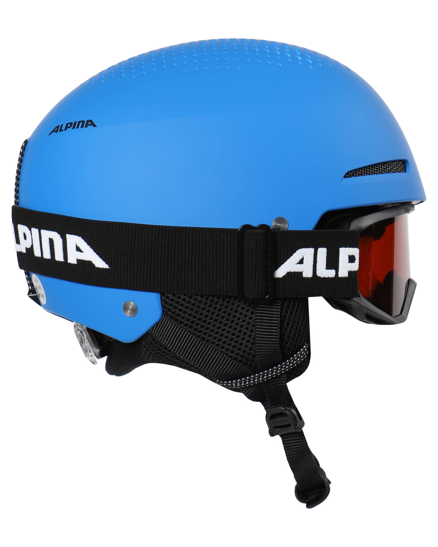 Alpina| Kinder Skihelm / Snowboardhelm mit Brille ZUPO SET