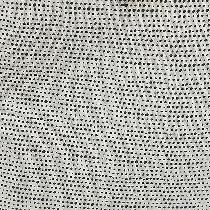 Panier de rangement cube avec poignée Achille noir et blanc