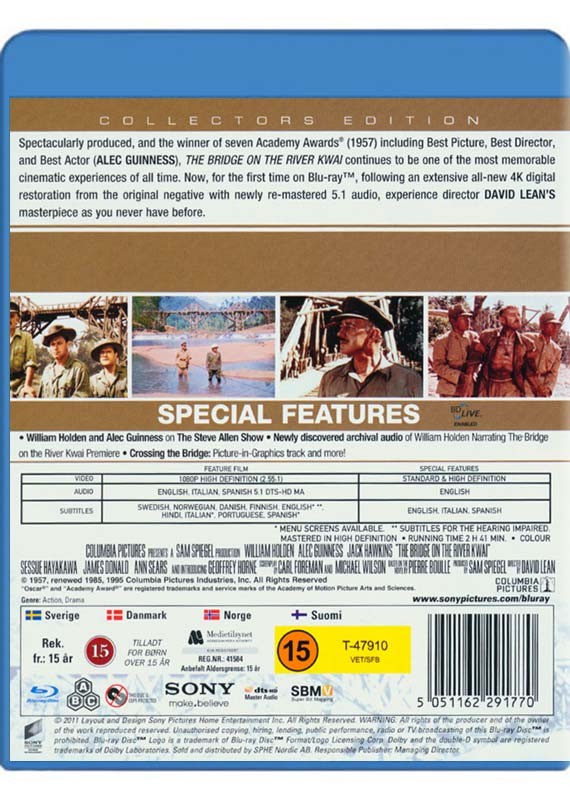 Broen over floden Kwai (Blu-Ray)