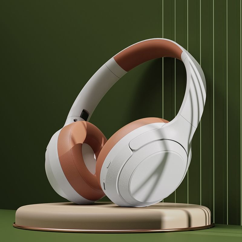 HOMTEC - USB oplaadbare Bluetooth-hoofdtelefoon