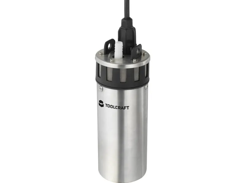 TOOLCRAFT TO-7159143 Dybbrøndspumpe 390 l/h 24 V/DC