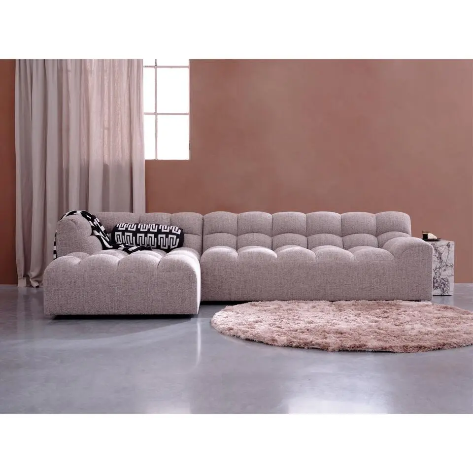 WOOOD Praline Vloerkleed - Nougat - 1x200x200