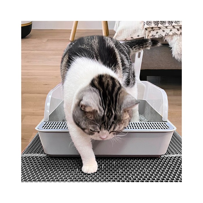Tapis de toilette avec tamis XL