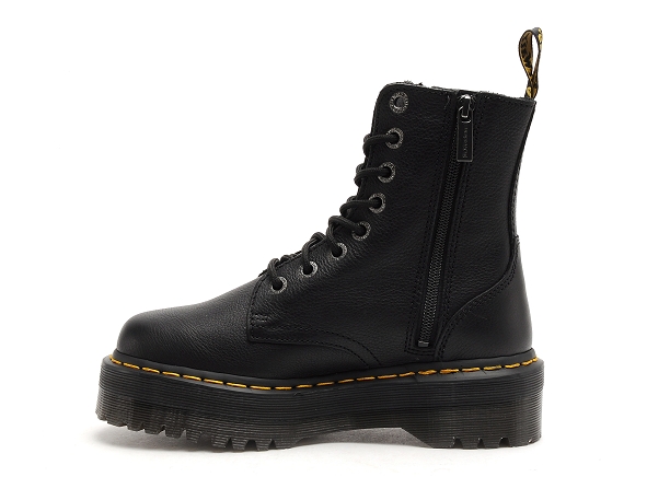 Dr martens boots bottine plates femme jadon 3 noir