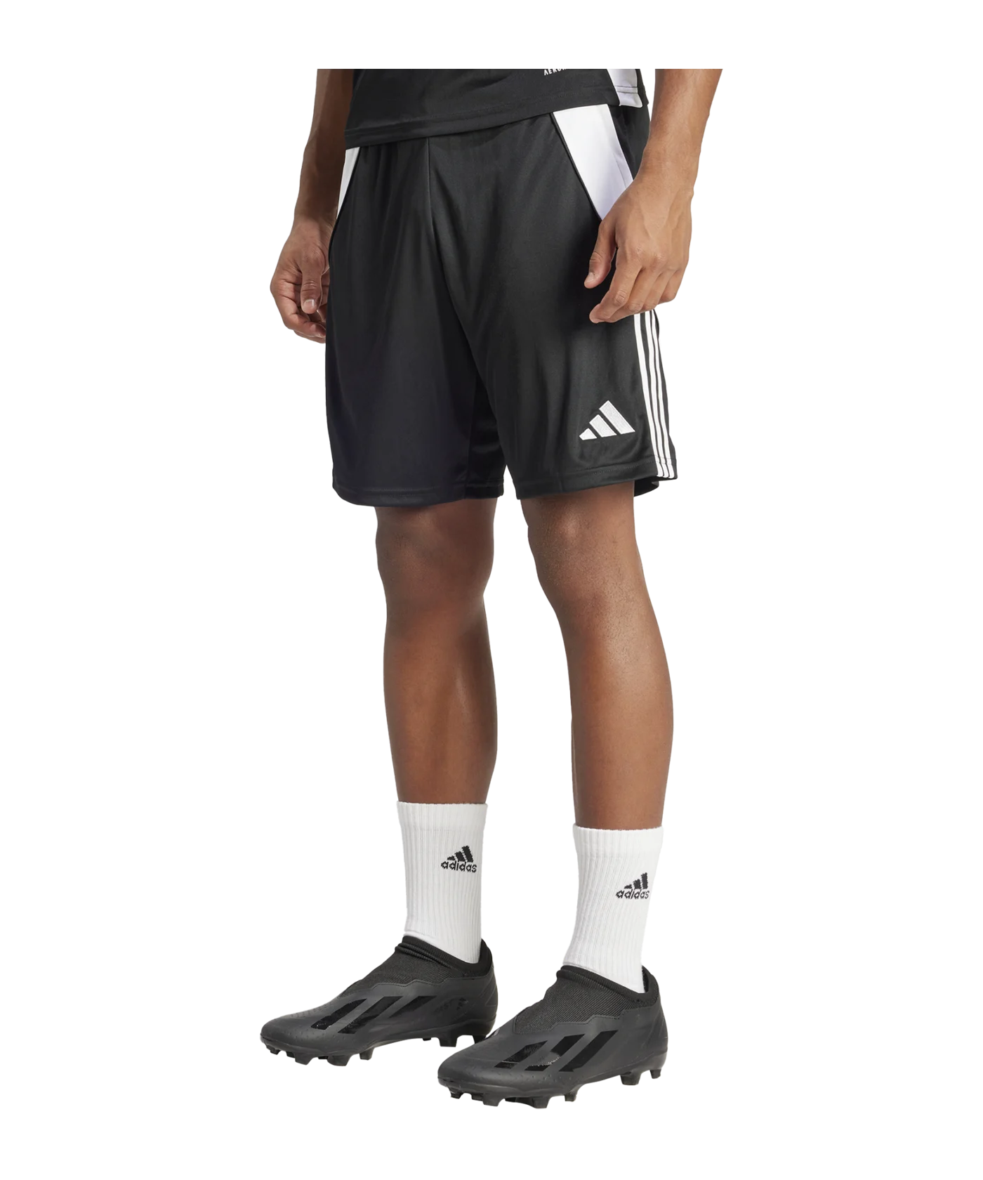adidas Tiro 24 Trainingsshort Schwarz Weiss