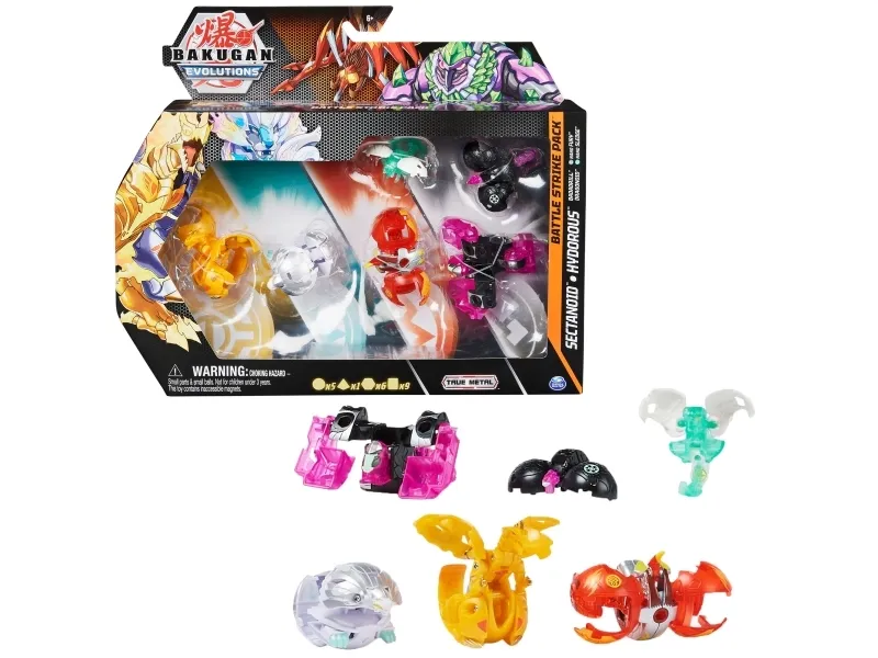 Bakugan BTB Battle Strike Pack 7 S4 OC GML, Kaste spinningtop, 6 År
