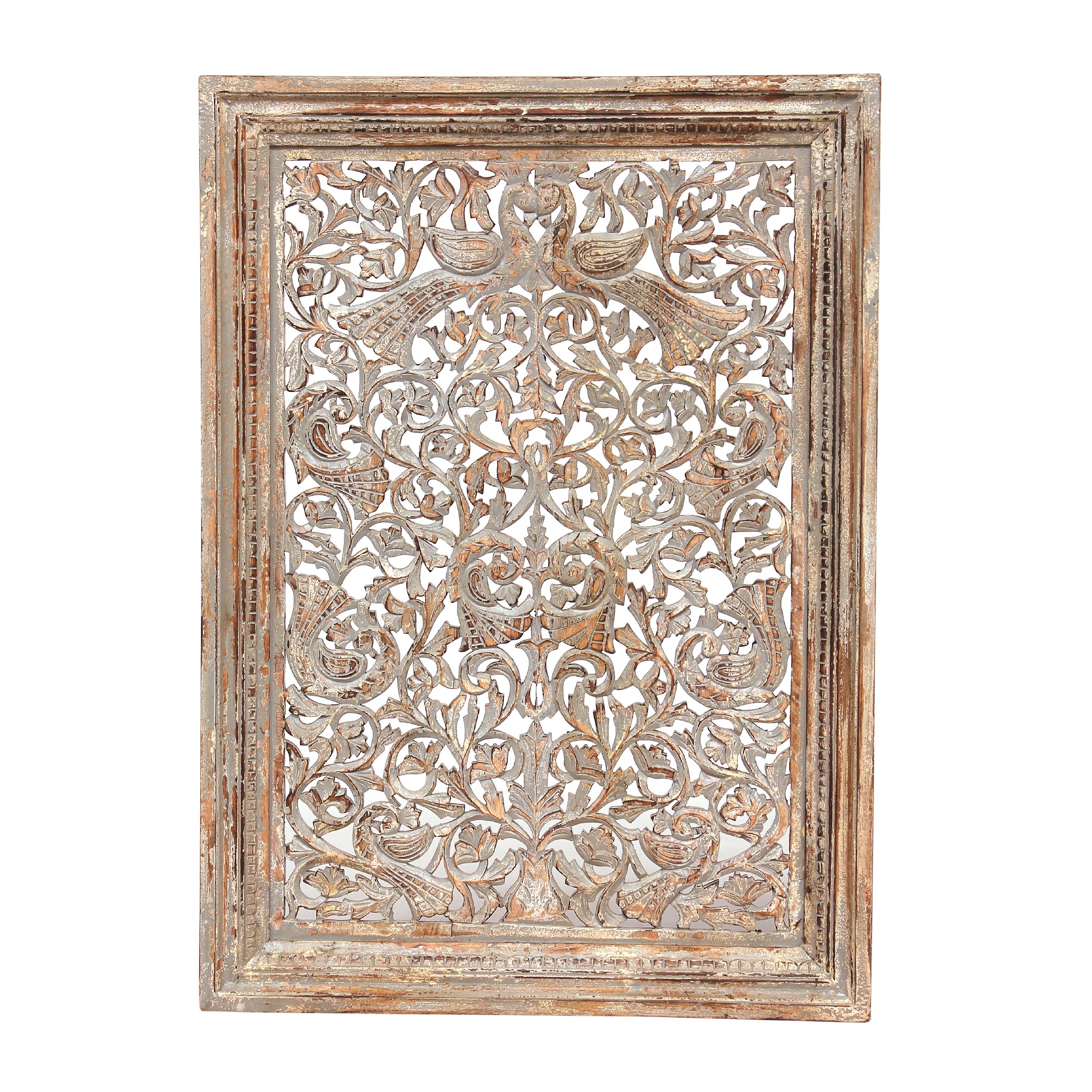 Wandpanel 'Oiseau', T 7 cm, B 86 cm, H 120 cm von fischer's lagerhaus