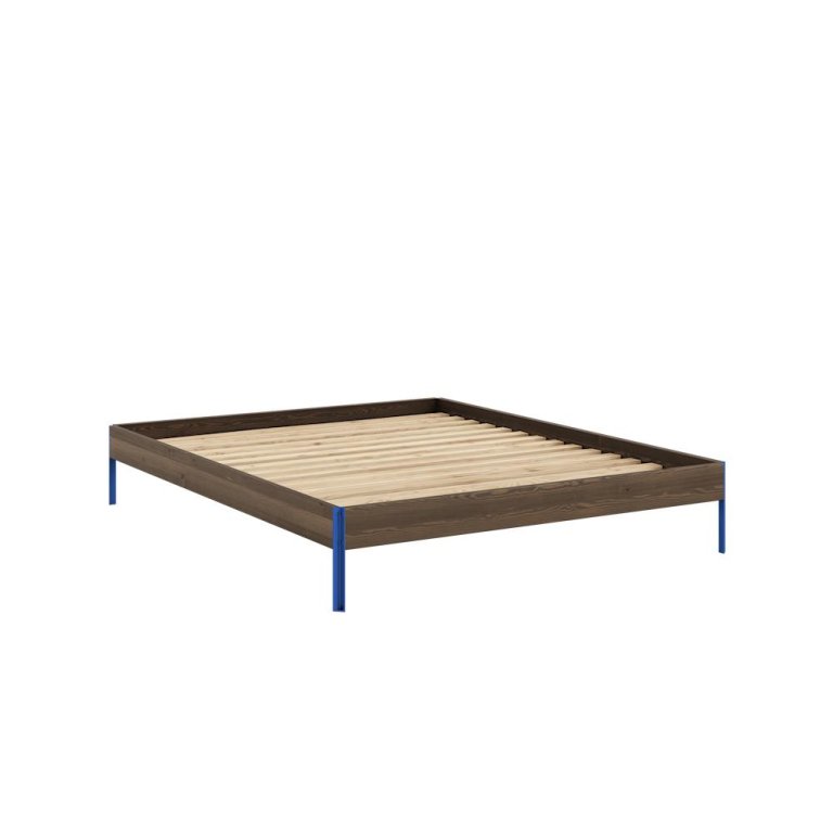 Karup Design Core bed 160x200 Vivid Blue naturel