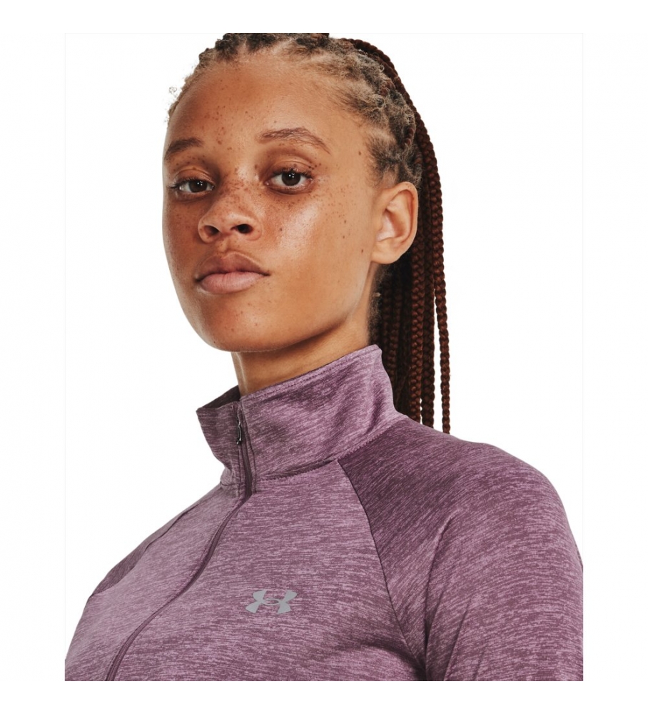 Camiseta Under Armour Tech com zíper até a metade