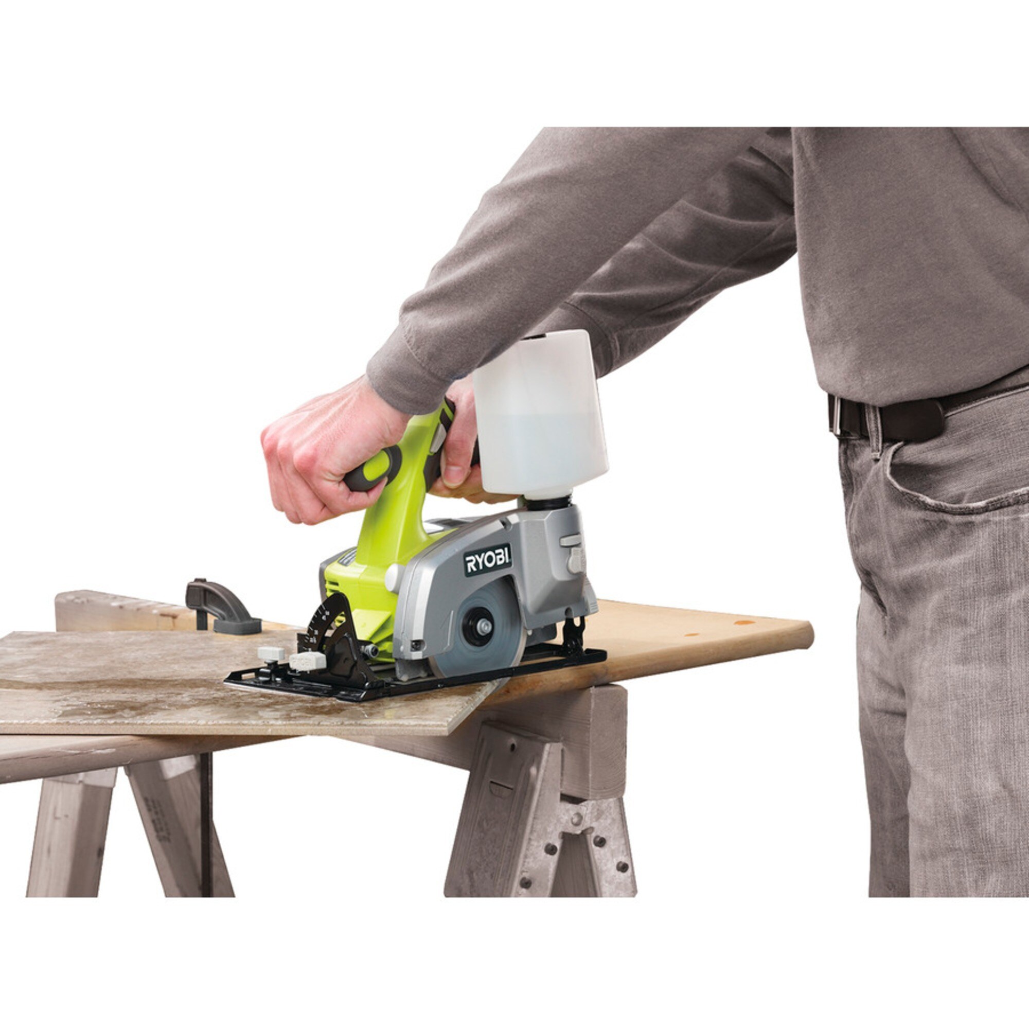 Ryobi Fliesenschneider ONE+ Akku-Fliesenschneider LTS180M, 18Volt