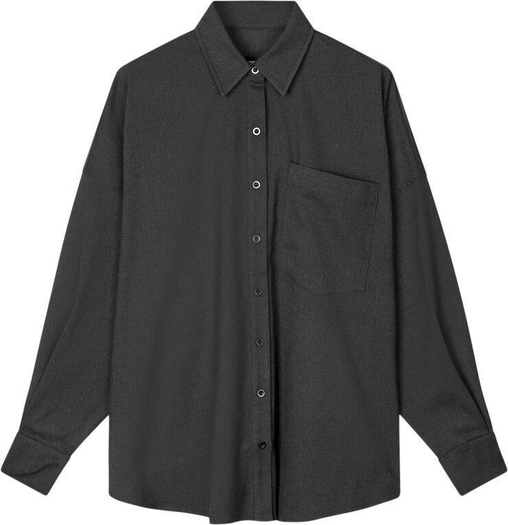 Mads Nørgaard - Copenhagen Fulva Nicky Shirt Grå