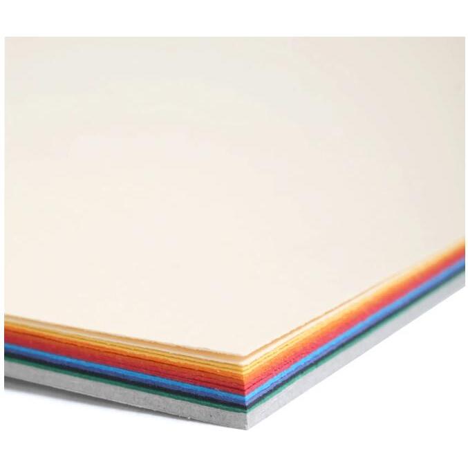 Etival Color bloc collé 20F A4 160g - Assortiment vif