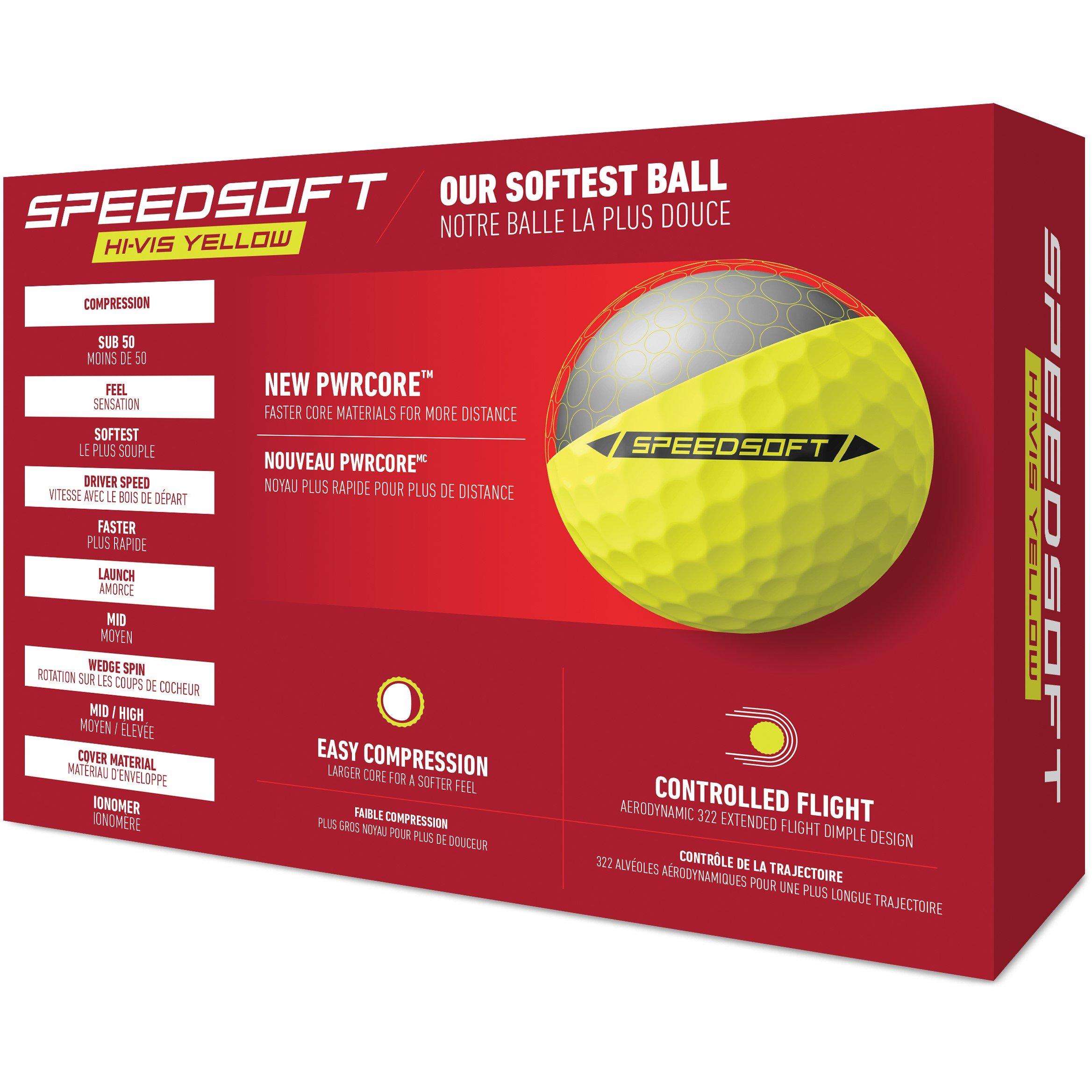TaylorMade SpeedSoft Golf Balls Adults