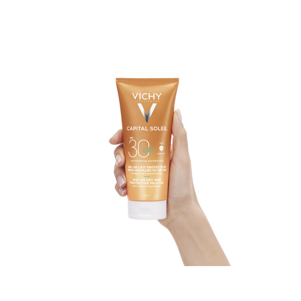 Vichy Capital Soleil Melting Milk-Gel SPF30 - 200 ml.