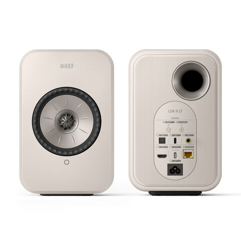 KEF LSX II LT – supercompacte draadloze hifi-luidspreker Wit
