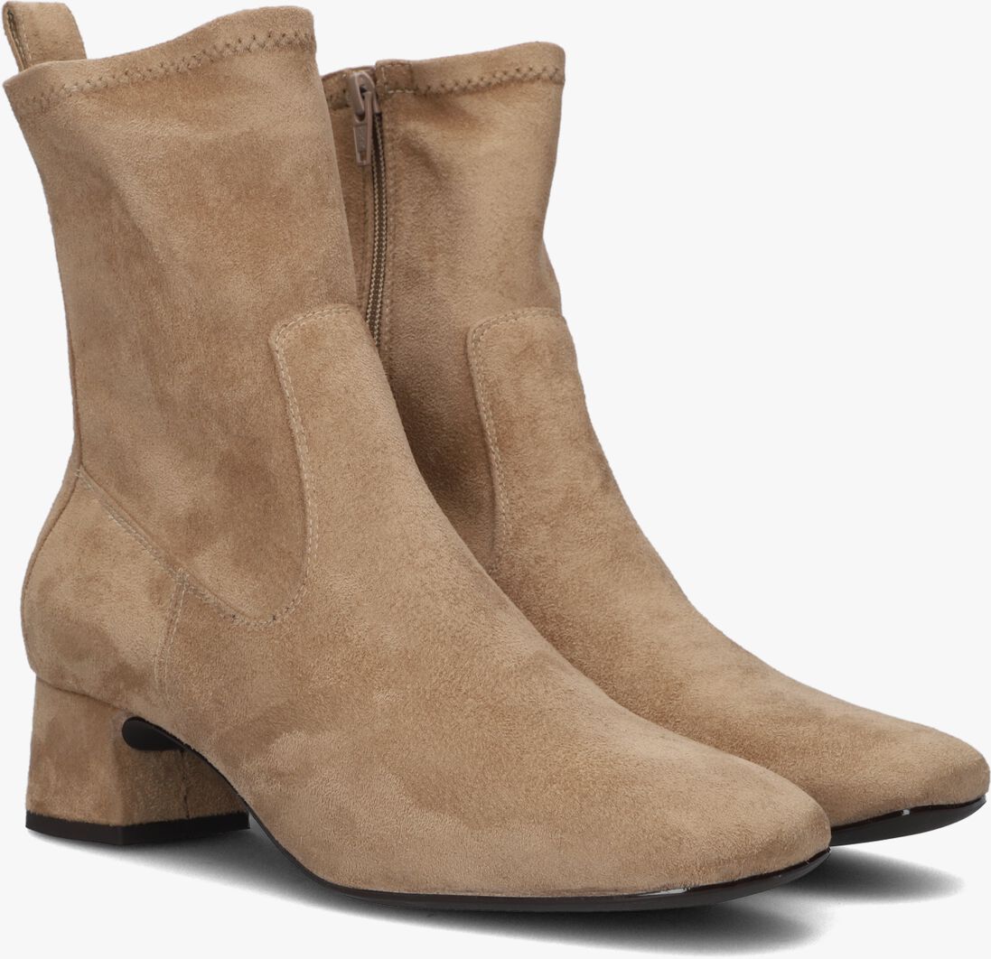 UNISA beige unisa enkellaarsjes lemico