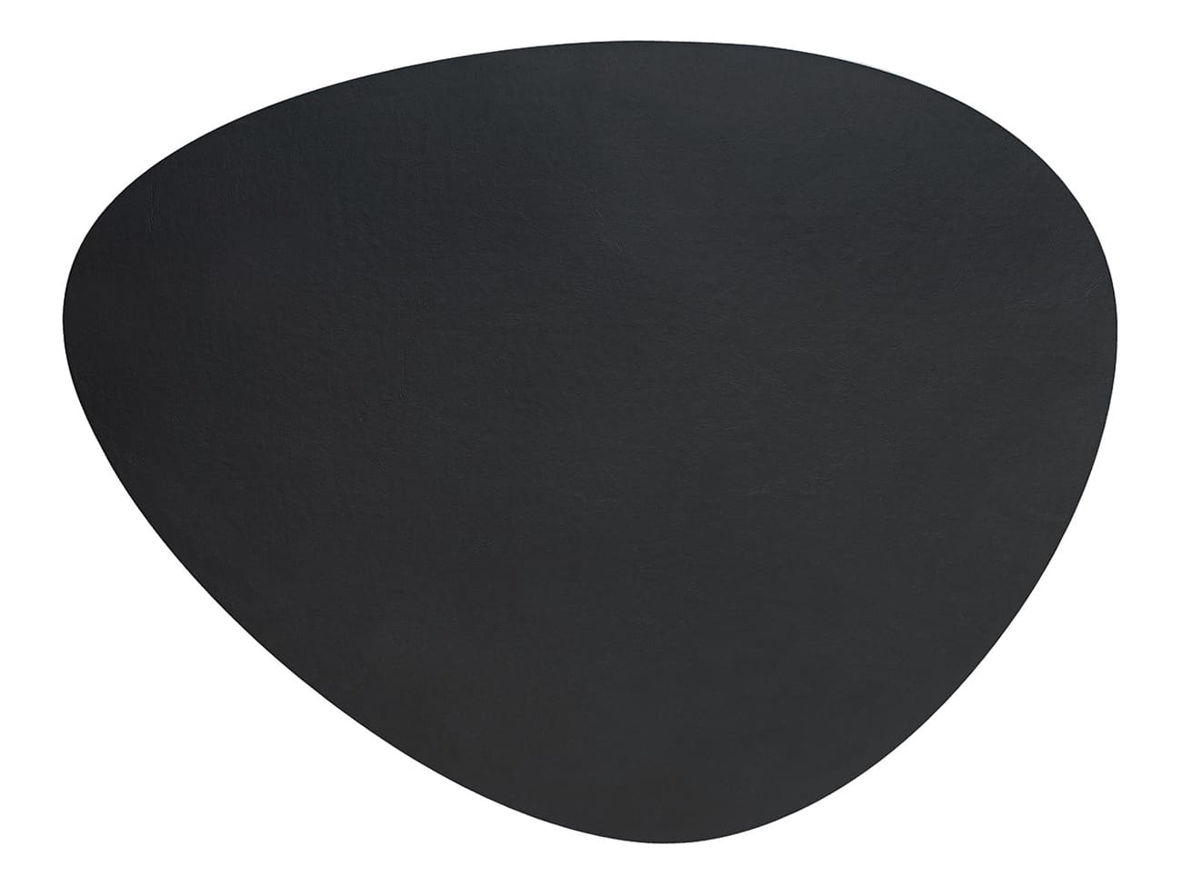 Set de table en cuir galet - anthracite aspect lisse - Lacor