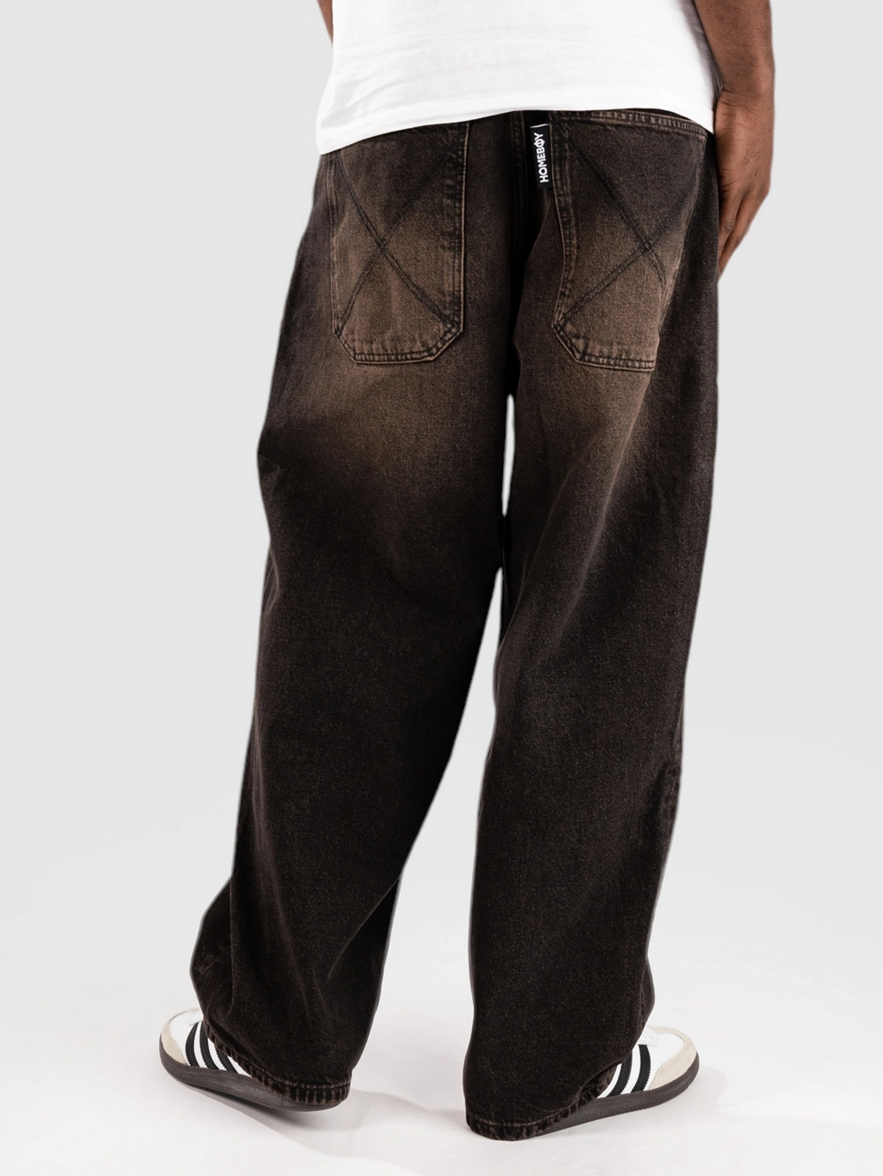 Homeboy X-Tra Monster Jeans black label dirty black