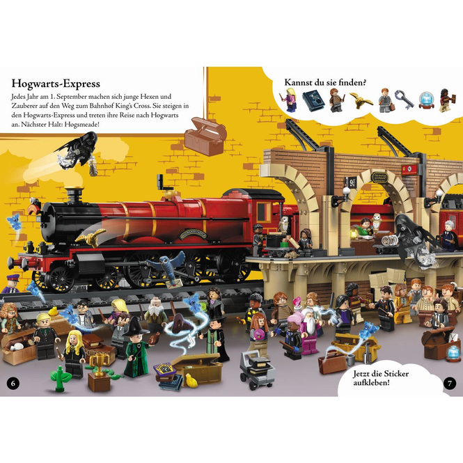 LEGO® Harry Potter™ - Mein magisches Wimmel-Stickerbuch - Über 600 Sticker
