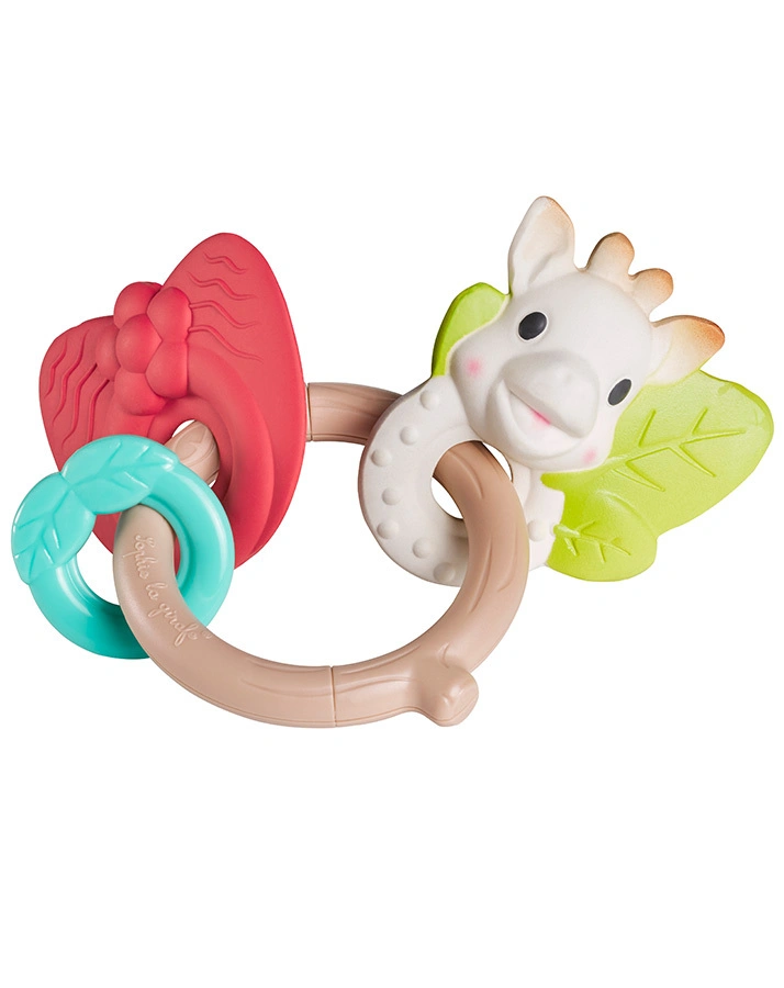 Rassel SO'PURE – SOPHIE LA GIRAFE® in bunt