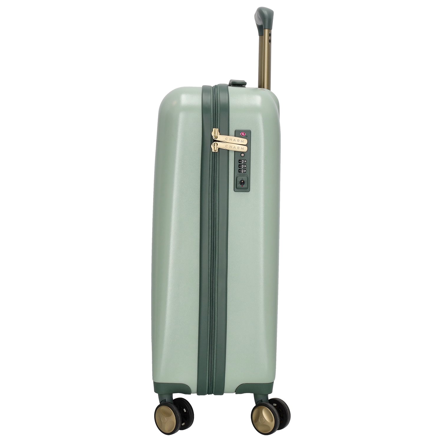Charm London Travel Trolley S lichtgroen