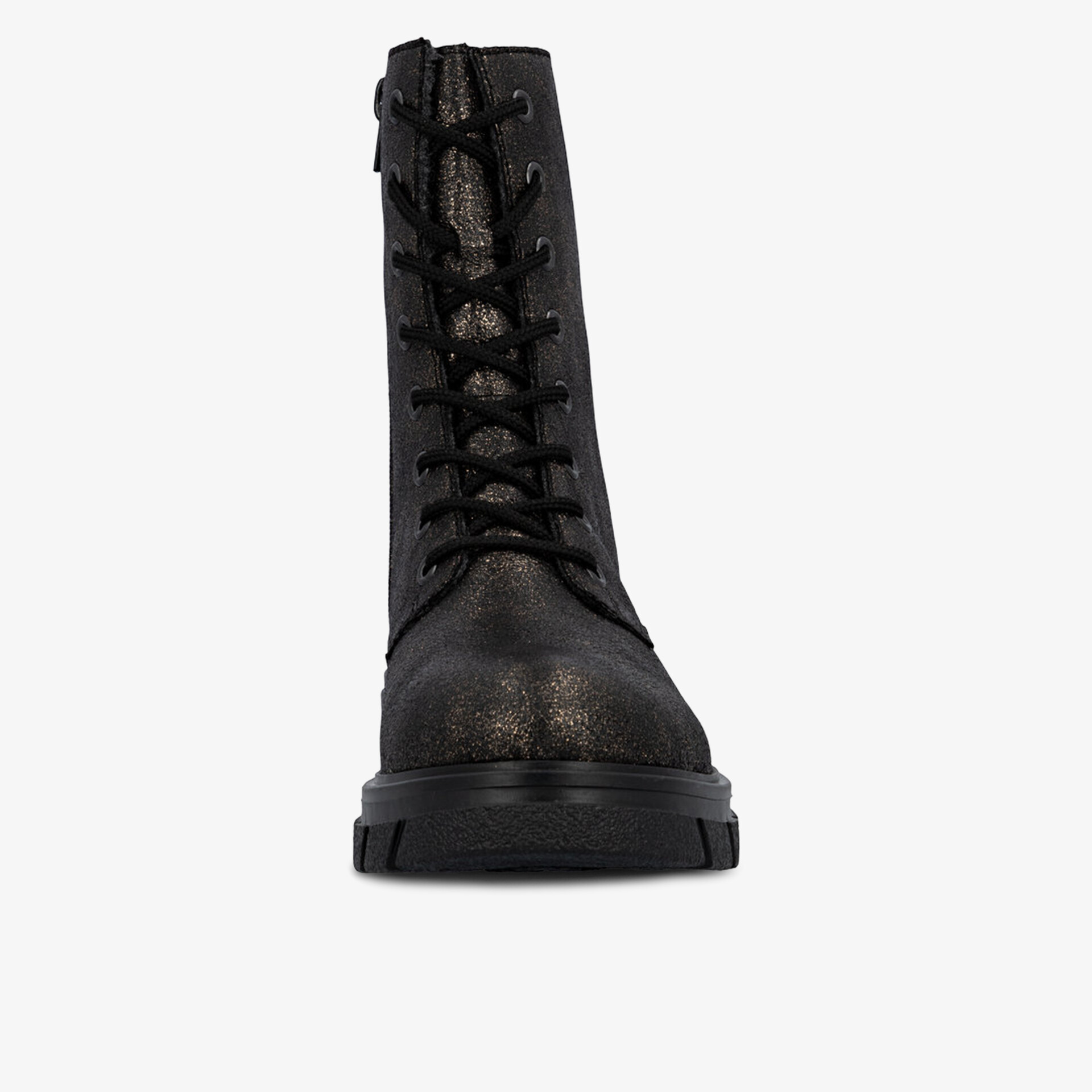 rieker Damen Schnürstiefeletten gold