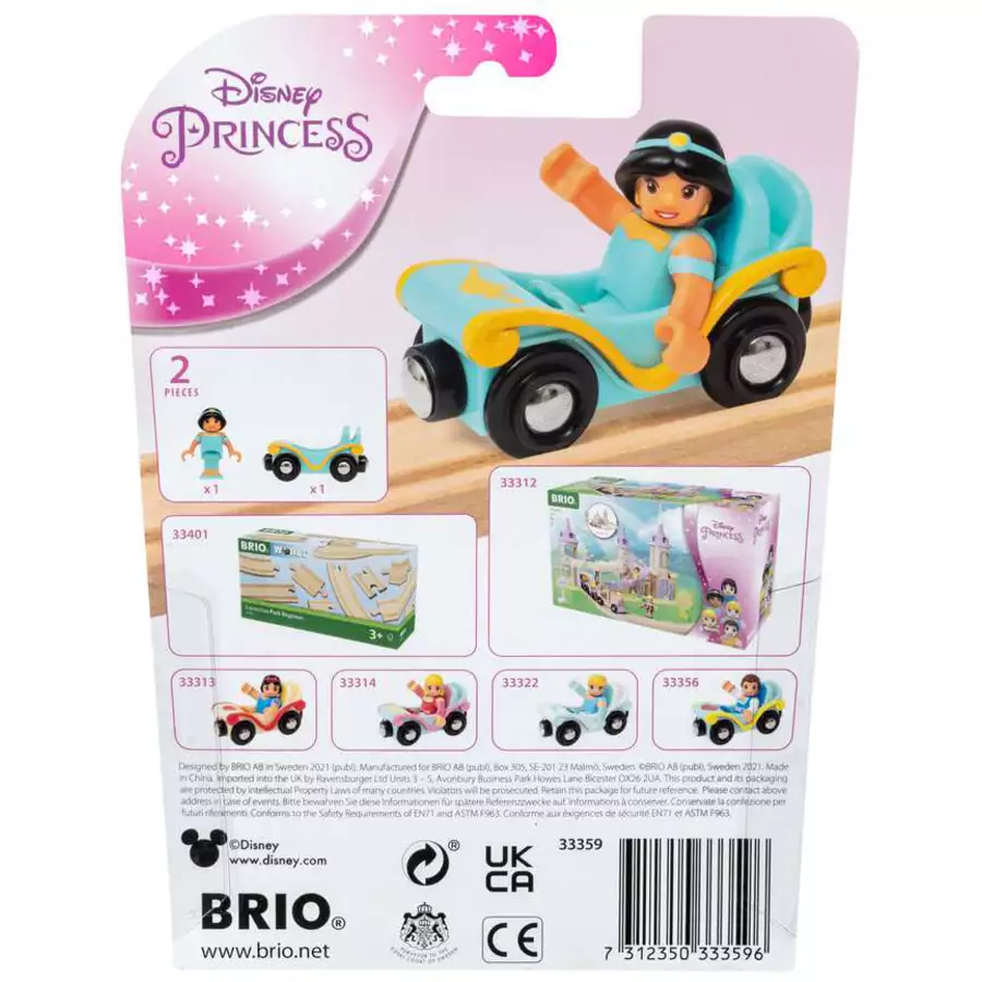 Brio BRIO  Princess Jasmin mit Waggon bunt