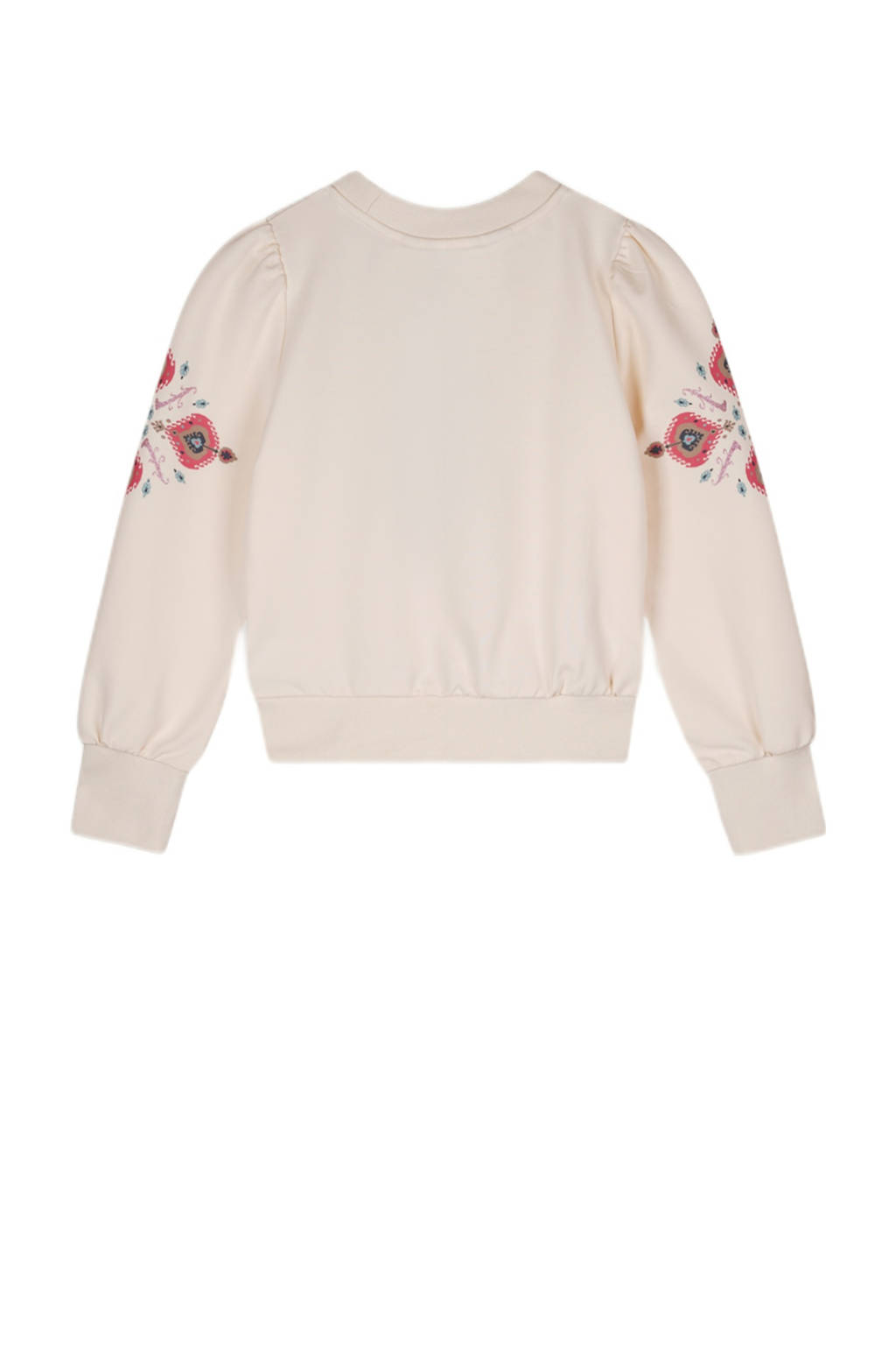 NONO sweater Kulet met printopdruk ivoor
