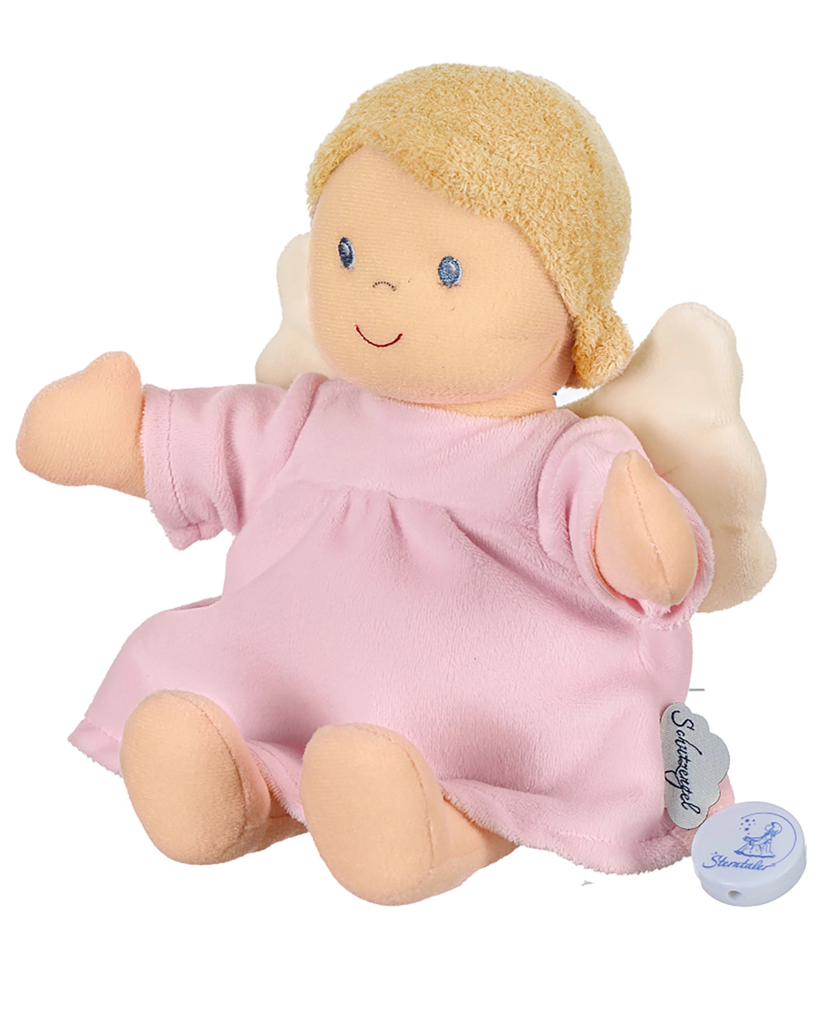 Spieluhr SCHUTZENGEL (27cm) in rosa