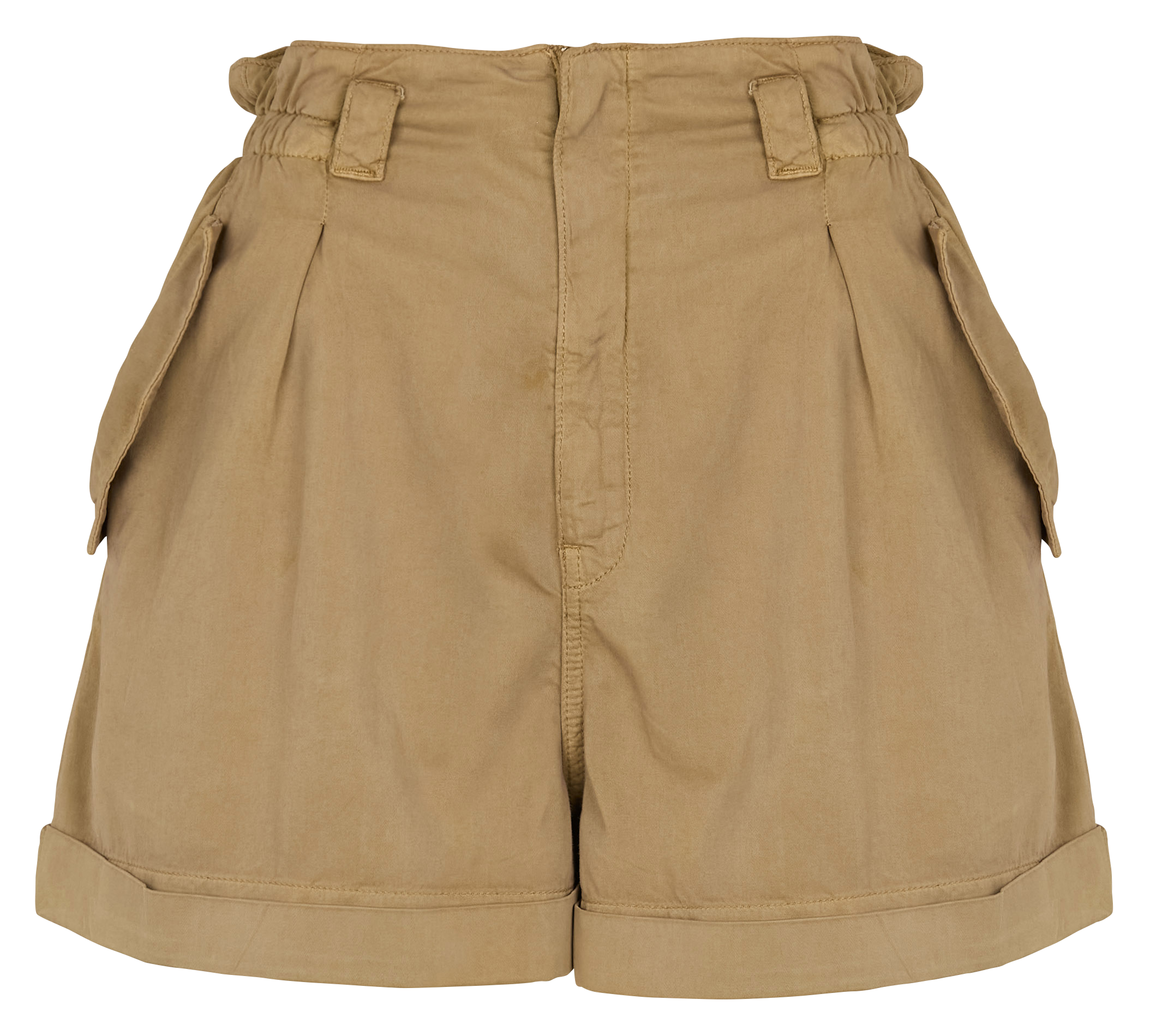 DESERT - Short large en coton | Kaki