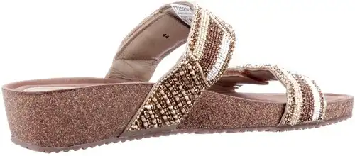 Lazamani beige combi LA75002 - maat 43 slipper beige combi - maat 43 Calandschoen