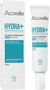 Acorelle Feuchtigkeitsspendendes Gesichtsfluid HYDRA+ SPF20, 40 ml