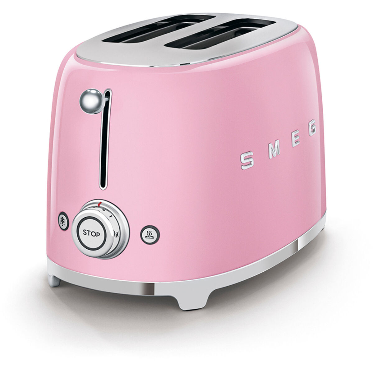 Brødrister 2 Skiver Rosa
