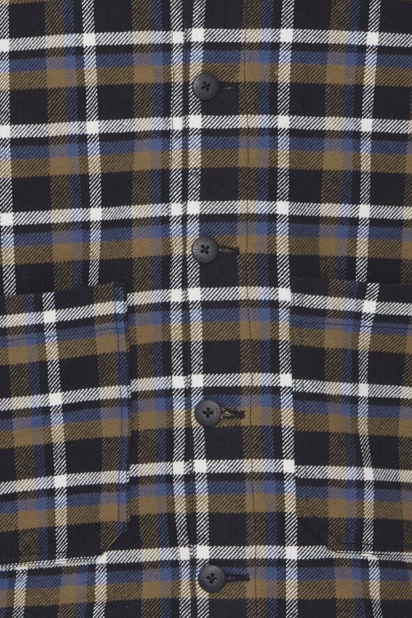 Casual Friday CFJUELS checked jacket Dark navy