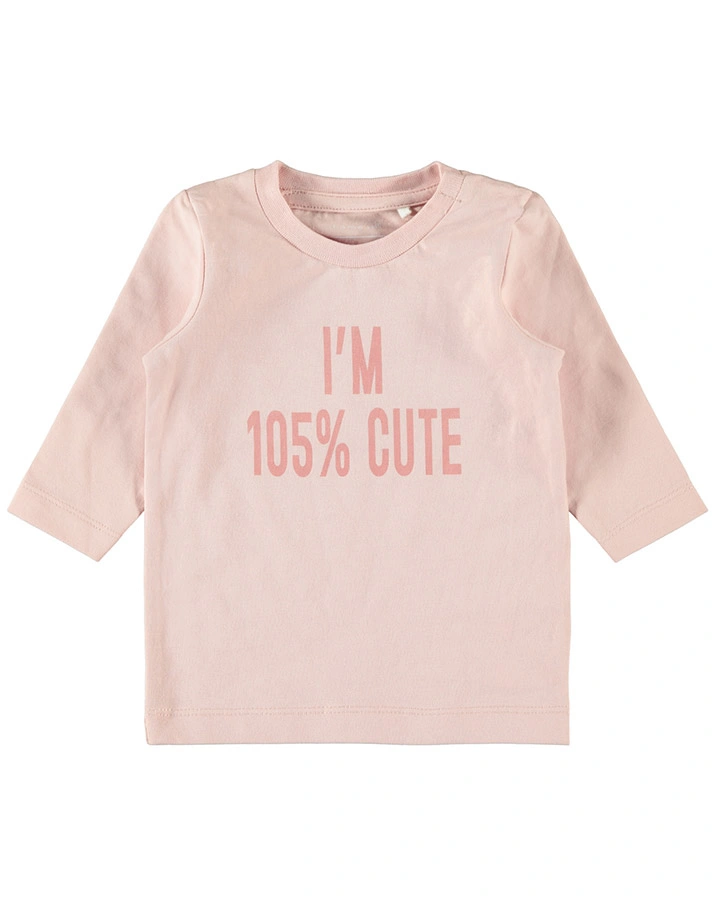 Langarmshirt NBFNUKA 3er-Pack in rosa/gelb
