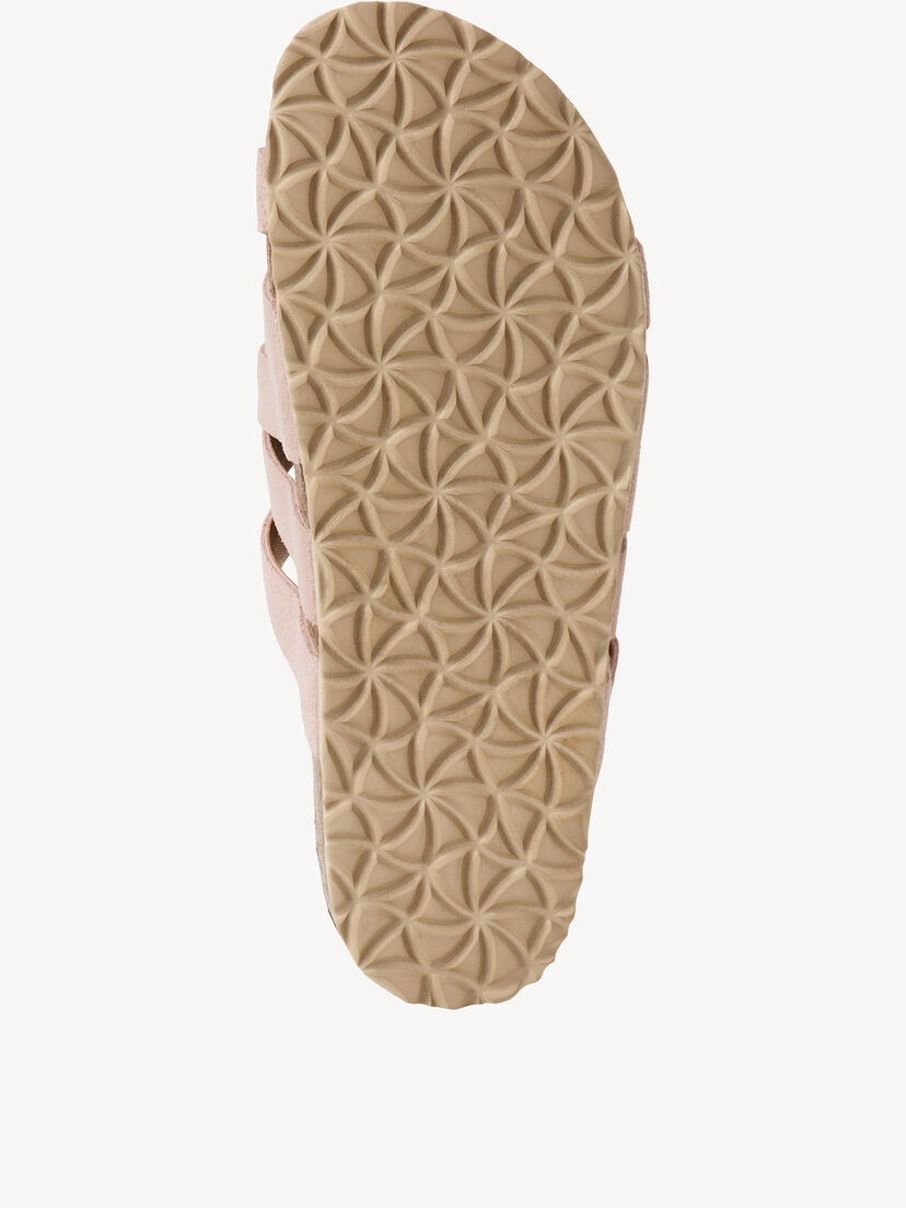 Leren Slipper - roze