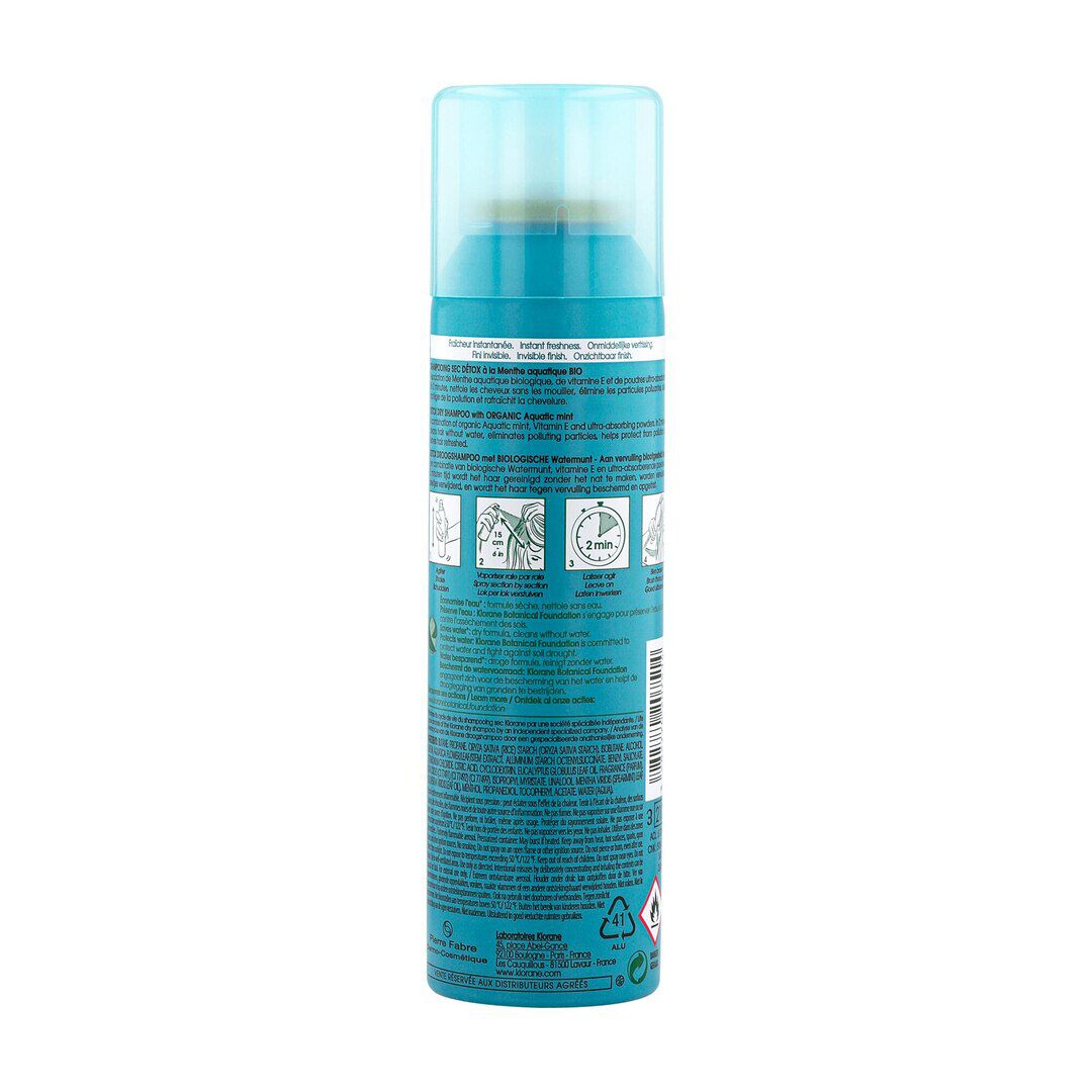 KLORANE  Champô Seco Detox Com Menta - 150ml