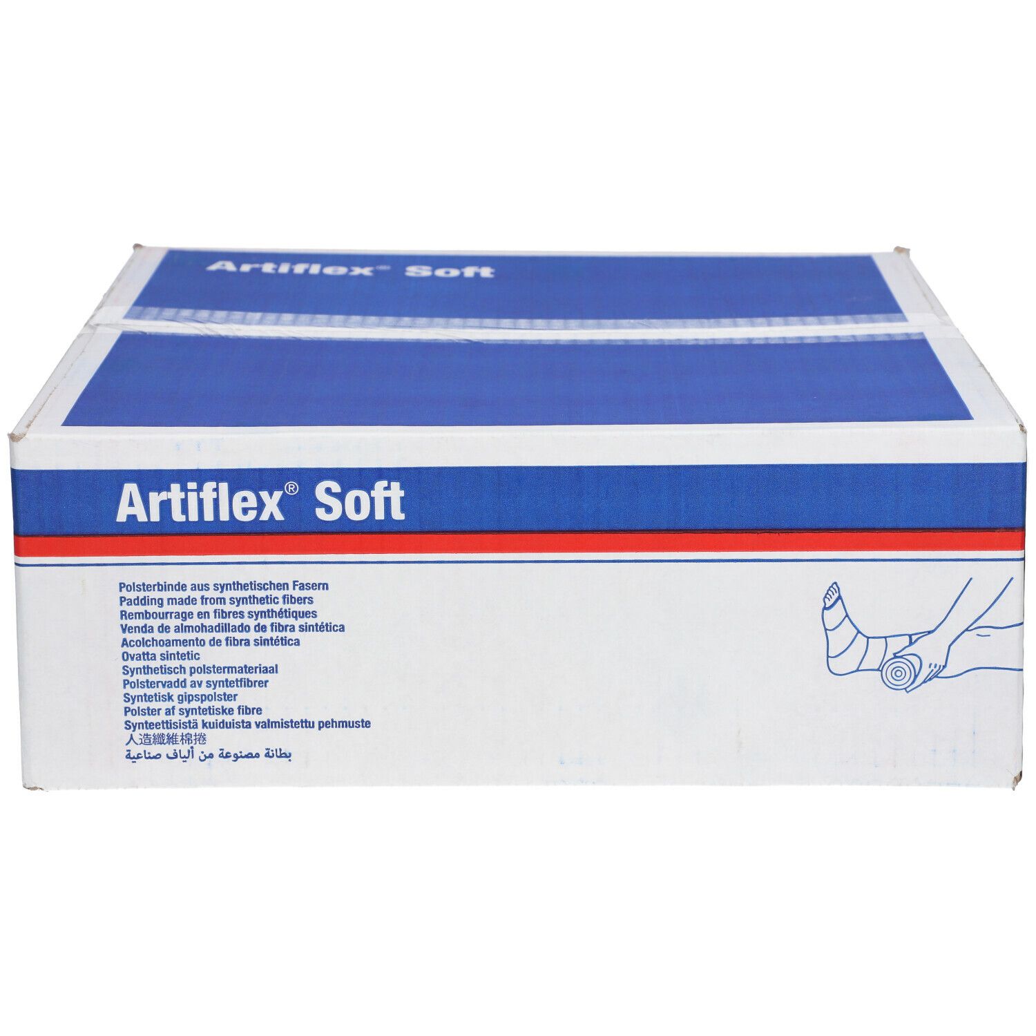 Artiflex® Soft hochgebauschte Polsterbinde 3 m x 10 cm