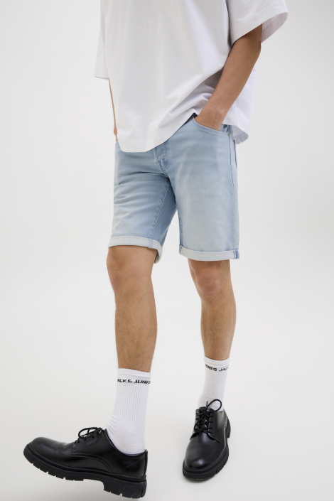 Jack & Jones blauwe heren korte broek