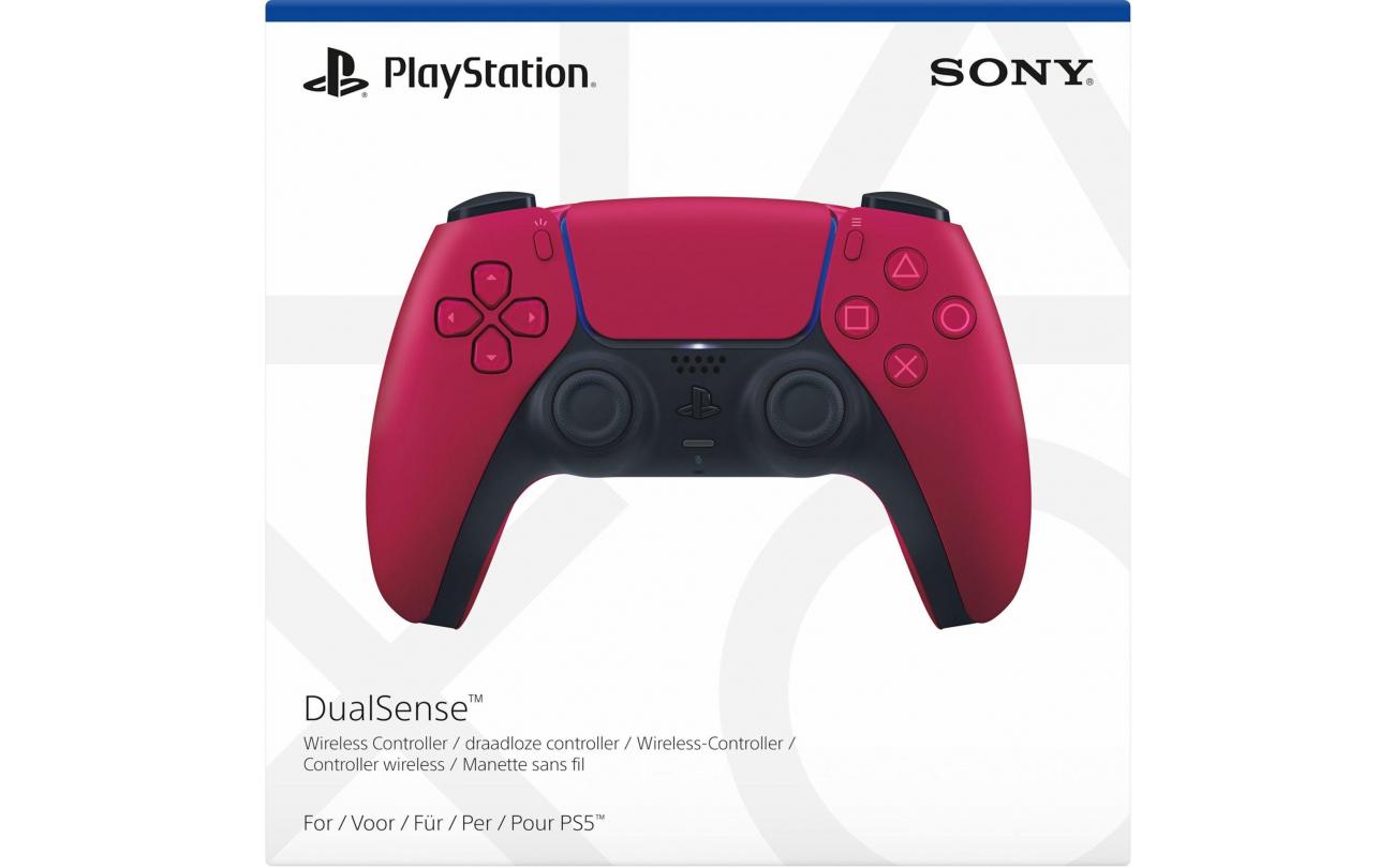 PS5 Wireless DualSense Controller Cosmic Red