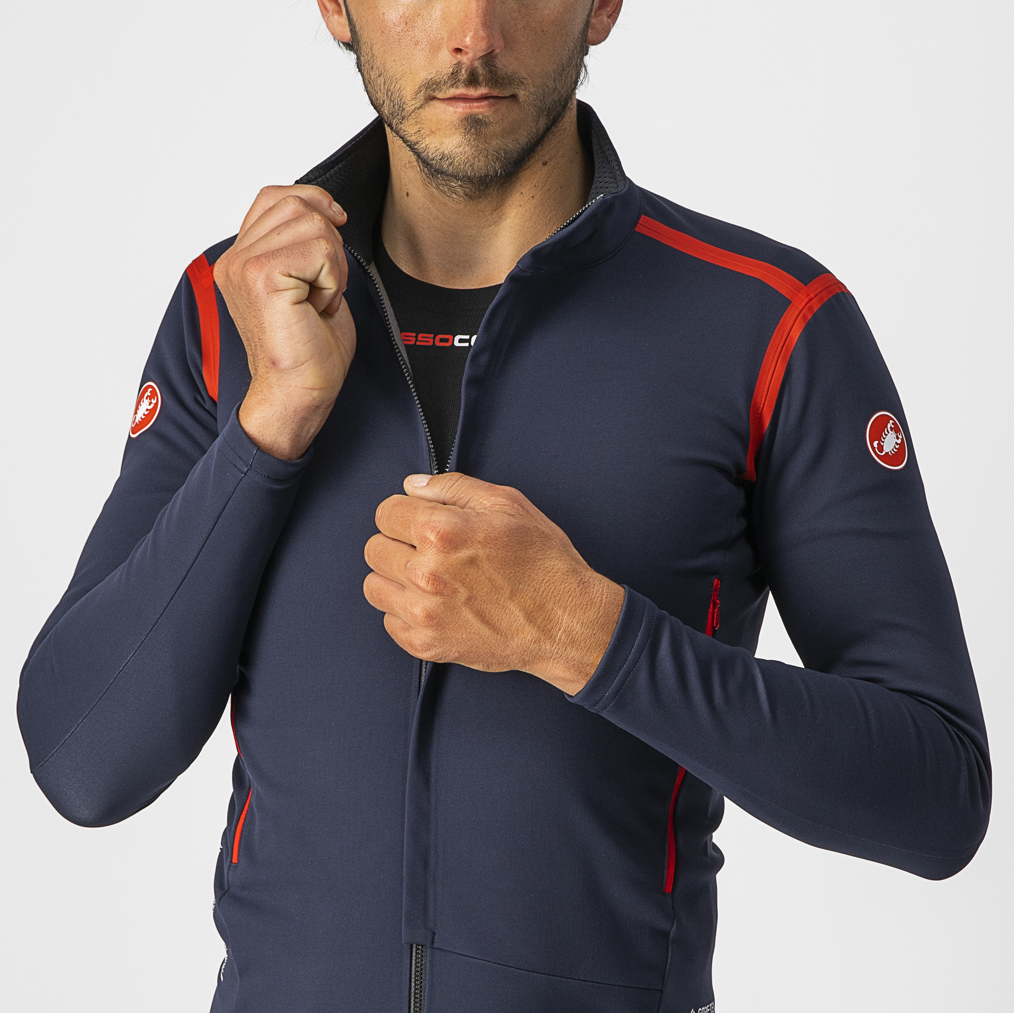 Perfetto RoS L/S Herre 414/Savile Blue