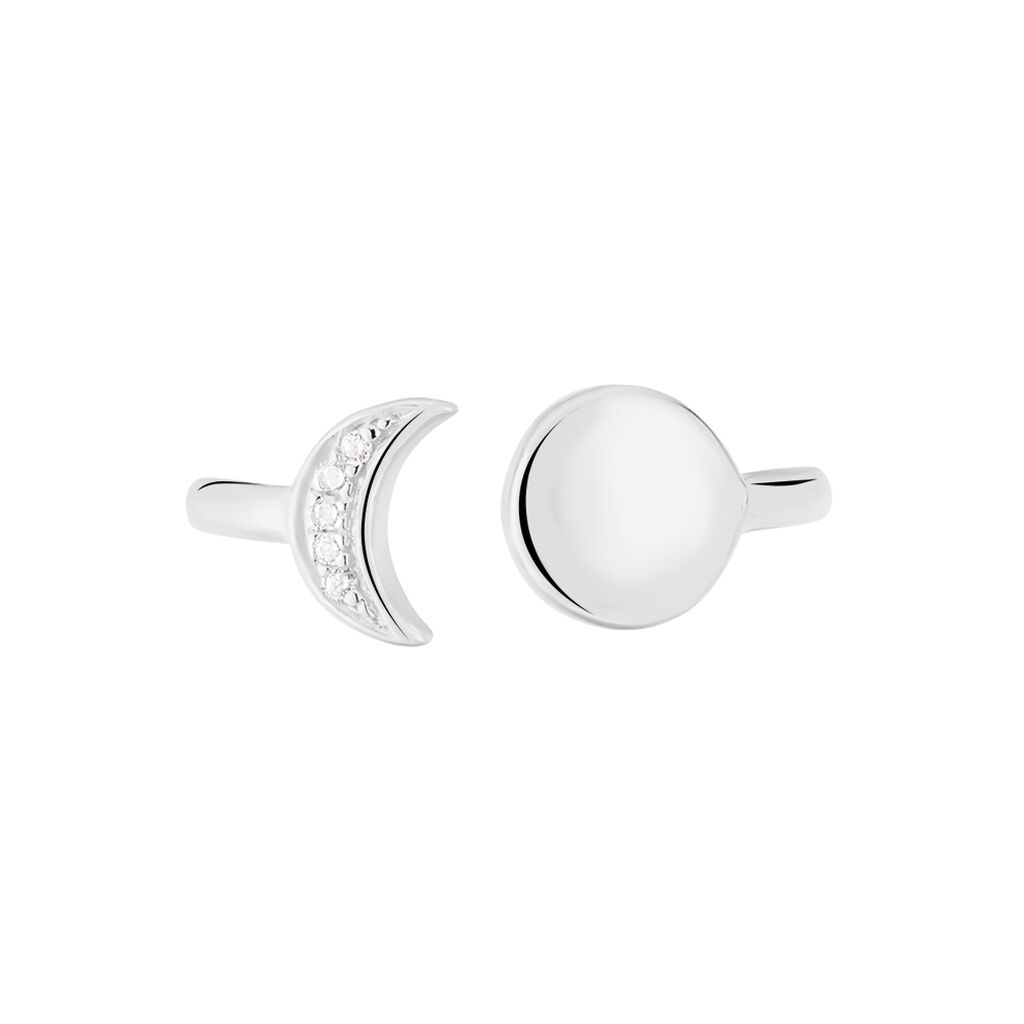 Bague Lyana Argent Blanc Oxyde De Zirconium