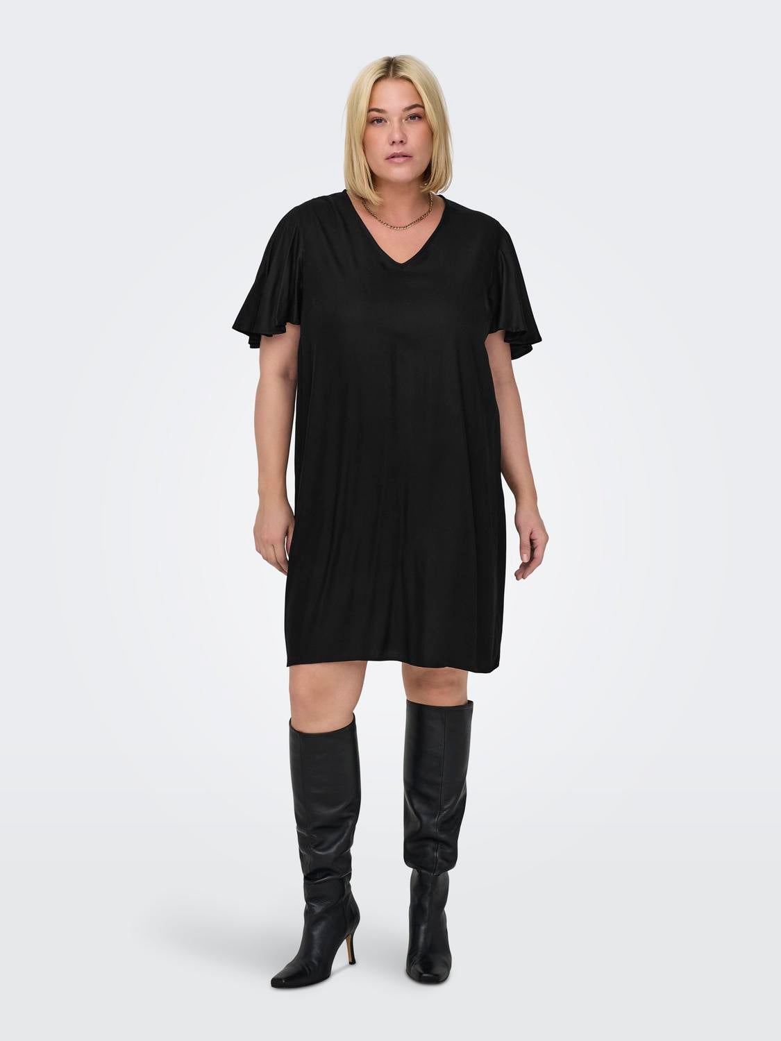 CARCHANTAL Kurzes Kleid Black