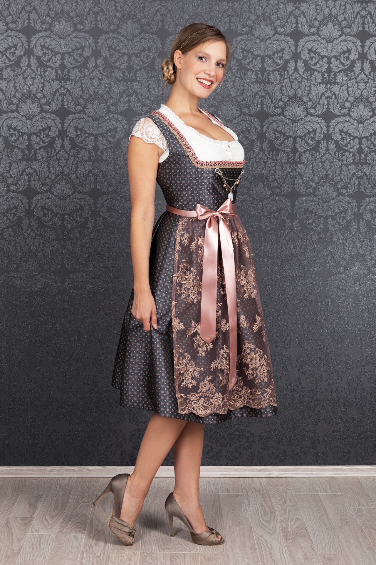 Midi Dirndl 2-teilig Béatrice
