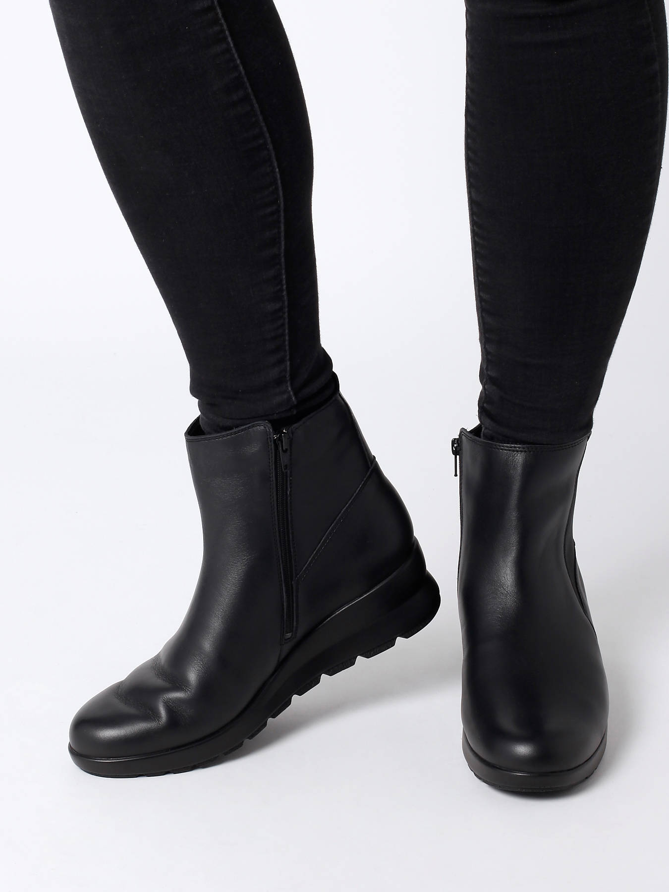 Boots Pierina en cuir MEPHISTO