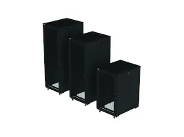 Eaton RA Series - Rack kabinet - 4-pæl - sort, RAL 9005 - 42U - 19