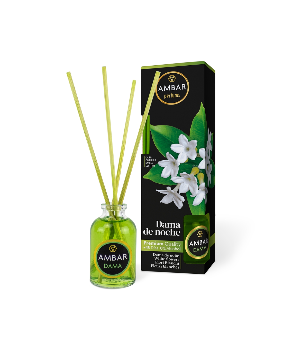 AMBAR Perfums - Ambientador Mikado - Jasmim noturno