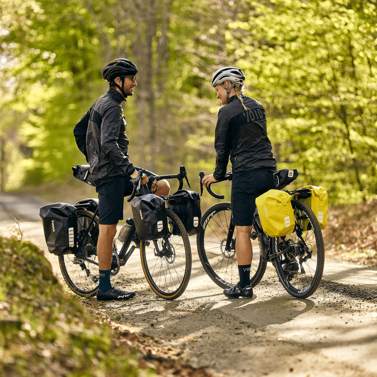 Thule Shield Vandtætte Cykeltasker 2x13L Gul