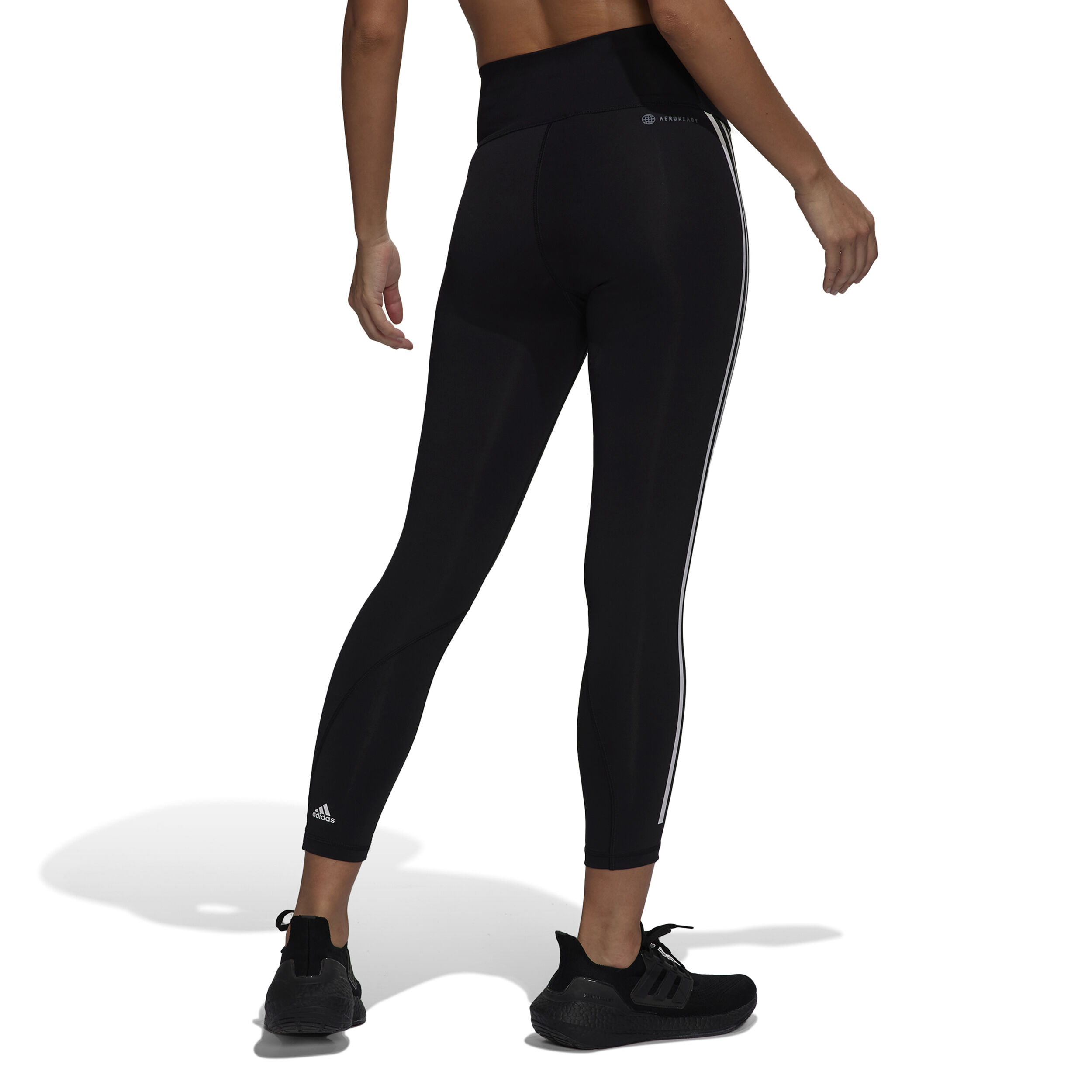 adidas Optime Ticons Collant Tight Femmes - Noir